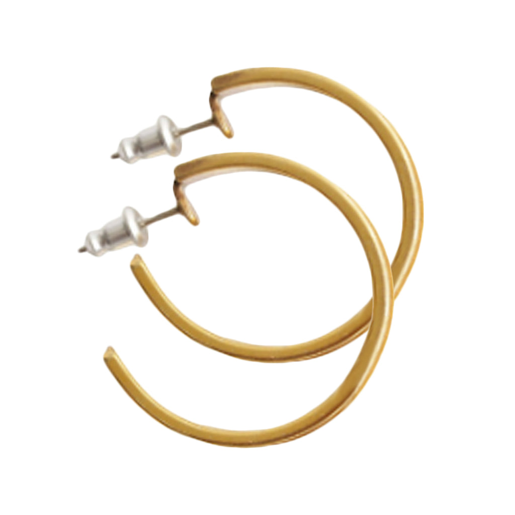 Tortoiseshell Hoop Earrings