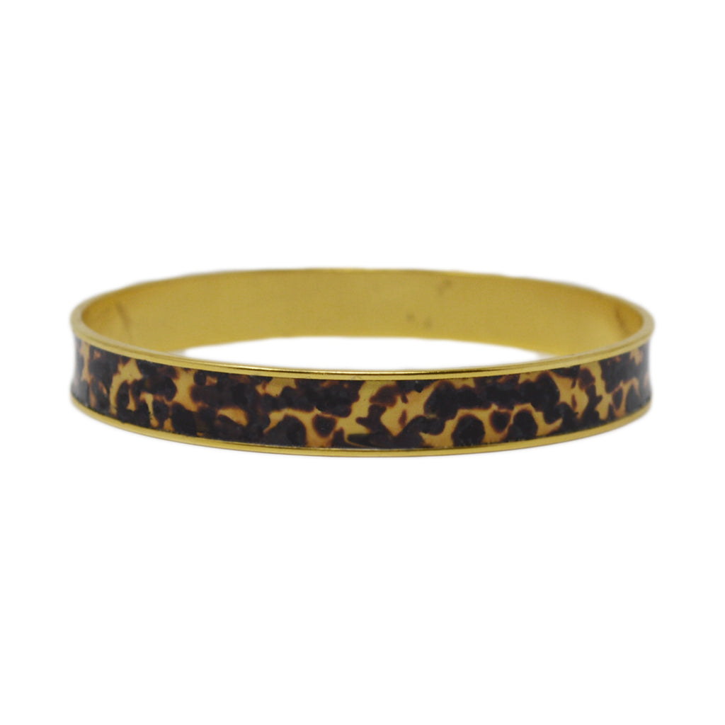 Tortoiseshell Bangle Bracelet